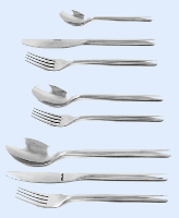 Amefa Monogram Carlton cutlery